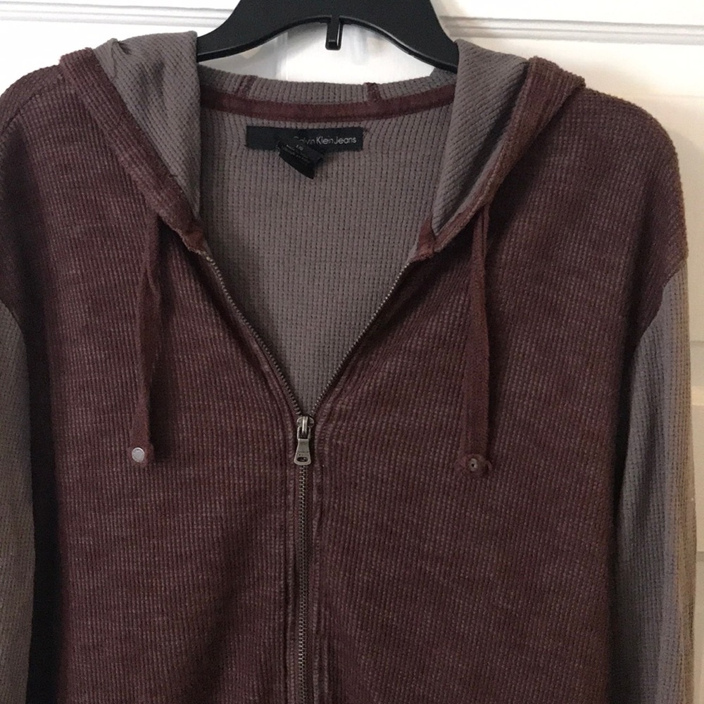 Calvin Klein zip up hoodie